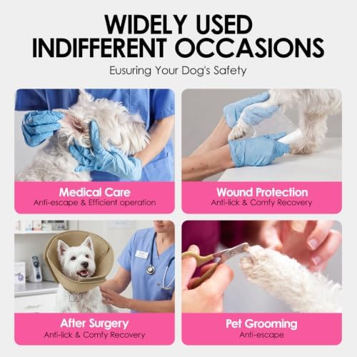 AOFITEE Soft Dog Cone Collar Anti-Lick, Dog Cone Alternative After Surgery