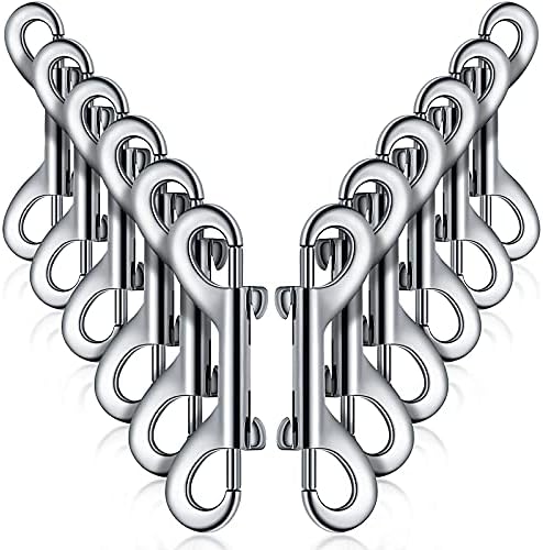 BBTO 12 Pcs Double Ended Bolt Snap Hooks for Dog Leash Horse,3.5 Inch