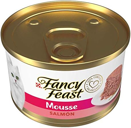 Fancy Feast Gourmet Salmon Feast Cat Food, 3 oz (Pack of 2)
