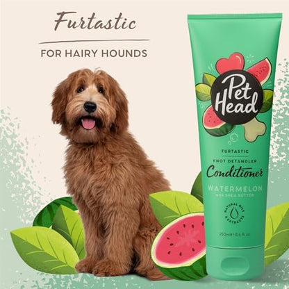Pet Head Furtastic Dog Conditioner | Watermelon Scent | 8.4 fl. oz.