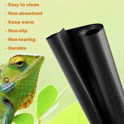 Bearded Dragon Tank Accessories Non-Adhesive Reptile Carpet
