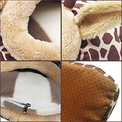 LEFTSTARER Guinea Pig Rat Bed and Hideout for Ferret Hedgehog Sleep and Hide, Hamster Small Pet Animals Supplies Toy Cage Accessories Nest