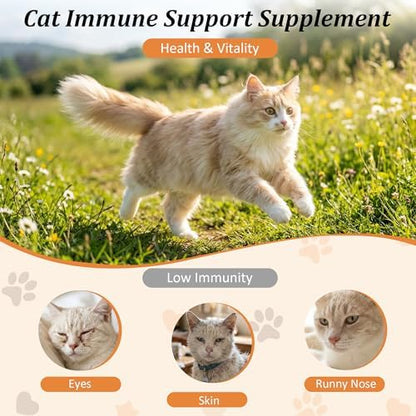 Cat Vitamins, Gestation to Whelping Support, 60 ml (2-Pack)