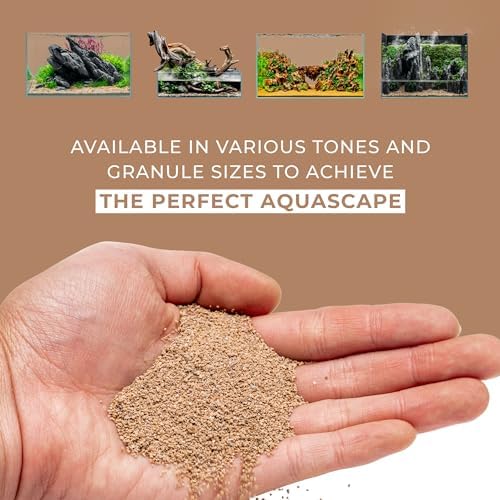 UNS Controsand - Mojave, 3L - Natural Freshwater 0.4-0.9mm Warm Sand for Aquascaping Planted Tanks - Aquarium, Terrarium, Paludarium Substrate for Betta, Shrimp, Fish, Jumping Spider, Turtle