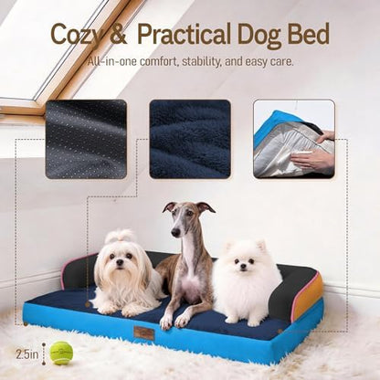 Comfort Expression Orthopedic XL Dog Bed for Large and Extra Large Dogs