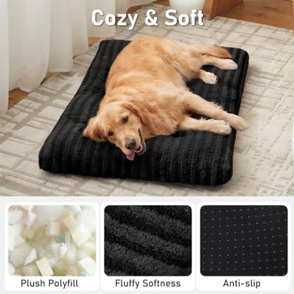 FURTIME Washable Dog Bed Medium Size Dogs, Deluxe Dog Crate Beds