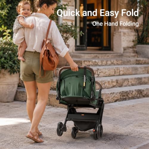 Mamazing Ultra Air Lightweight Baby Travel Stroller with Carbon Fiber Frame