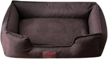 Dog Bed, Removable and Washable Dog Kennel Dog Sofa Litter pet Kennel Four Seasons Dog Kennel cat Kennel cat Litter. (Coat in Grey, Size S (Recommended Within 5kg))