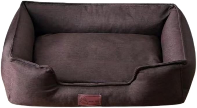 Dog Bed, Removable and Washable Dog Kennel Dog Sofa Litter pet Kennel Four Seasons Dog Kennel cat Kennel cat Litter. (Coat in Grey, Size L (Recommended Within 25kg))