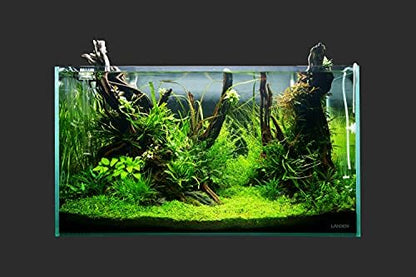 LANDEN Aquarium 90P 44 Gallon Ultra Clear Glass Rimless Fish Tank