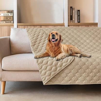 gogobunny Waterproof Dog Blankets for Large Dogs, Pet Bed Cover Breathable