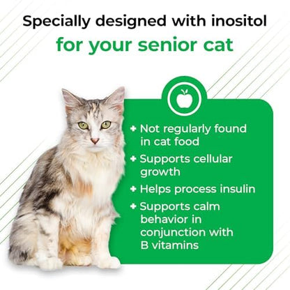 VetriScience Senior 27+ Active Health Chews for Senior Cats, Fish, 30 Count