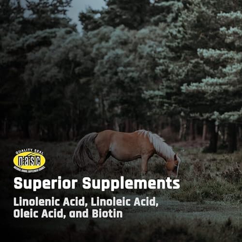 Majesty's BIO+ Biotin Wafers - Horse/Equine Hoof & Coat Support Supplement - Peppermint Flavored Wafers (2 Pack (120 Count Total))
