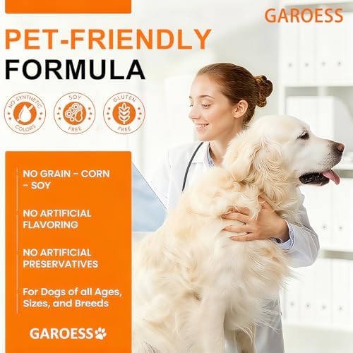 Dog Allergy Relief Chews- Allergy & Immune Probiotics, Support Seasonal Allergies, Gut & Digestive Health, Dog Itching Skin,Paw & Ears Relief- Bacon Flavor -120 Count (1 Pack/Try it)