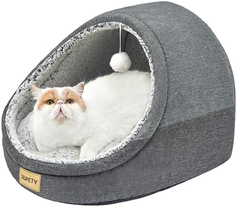 Cute Cat Beds for Indoor Cats, Cat Cave Bed for Kittens,Large Cat Cave
