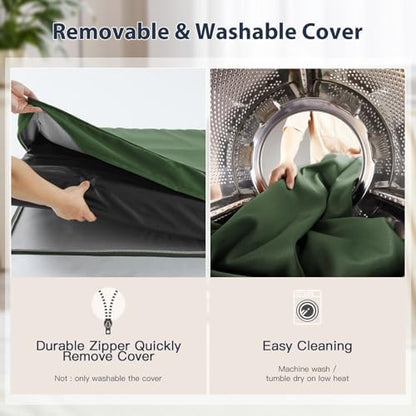 BFPETHOME Outdoor Waterproof Dog Bed for Large Dogs, Washable Cover, 54"