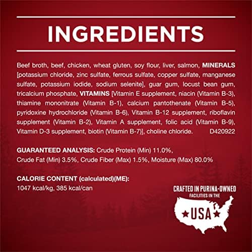 Purina ONE True Instinct High Protein Wet Dog Food, (12) 13 oz Cans
