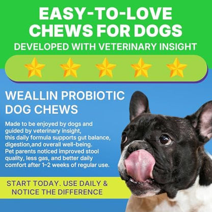 Probiotics for Dogs, Dog Probiotics for Yeast, Itchy Skin and Itchy Ears