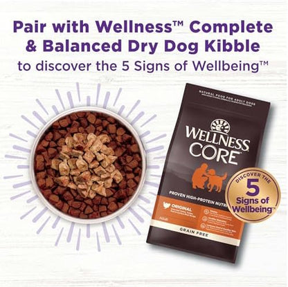 Wellness Bowl Boosters Bare Freeze Dried Turkey Dog Food Topper for Small, Medium, and Large Breeds, Grain Free, Natural, 4 oz Bag (Pack of 2)