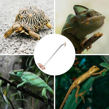 Fri4Free 2PCS 10.6" Stainless Steel Aquarium & Reptile Feeding Tweezers