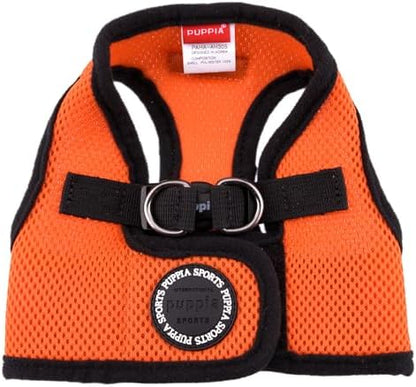PUPPIA International Harness Soft B Vest, X-Small, Orange