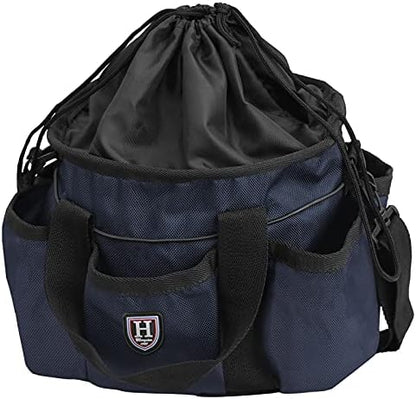 Harrison Howard Premium Horse Grooming Organizer Bag Horse Grooming Tote Bag-Deep Navy