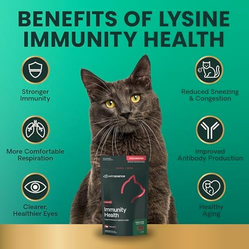 VetriScience Lysine Immunity Health Chews, Chicken, 120 Count