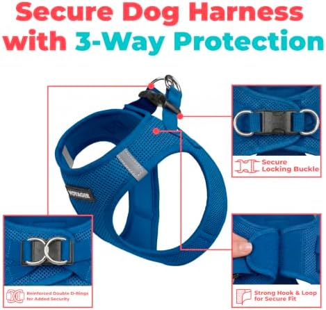 Voyager Step-in Air Dog Vest Harness - Royal Blue, XXX-Small