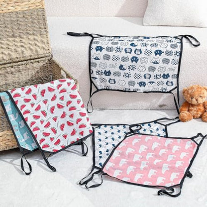 Shappy 5 Pcs Pet Hammock for Cage, Pet Hanging Bed Soft, Cute