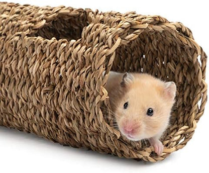 Niteangel Creative & Composable Hamster Tunnel: Edible Seagrass & DIY Tube
