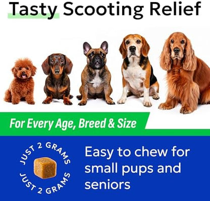 BARK&SPARK Dog Anal Gland Treatment Chews - AnalGland Support Supplement