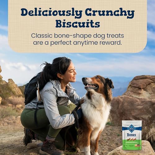 Blue Buffalo Bones Variety Pack Small Dog Biscuits, 16 oz, 4 ct