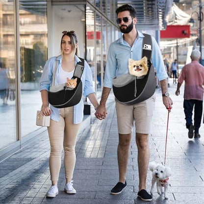 Pawaboo Pet Sling Carrier for Small Dogs Cats