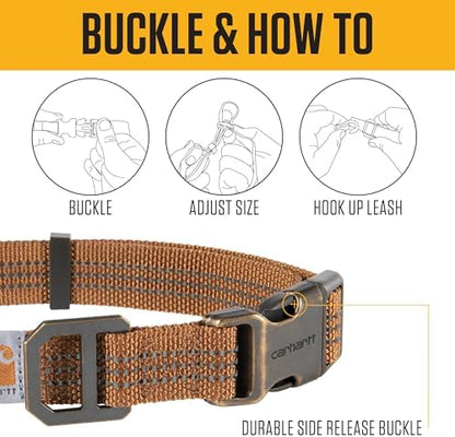 Carhartt Dog Collar Shaded Spruce M