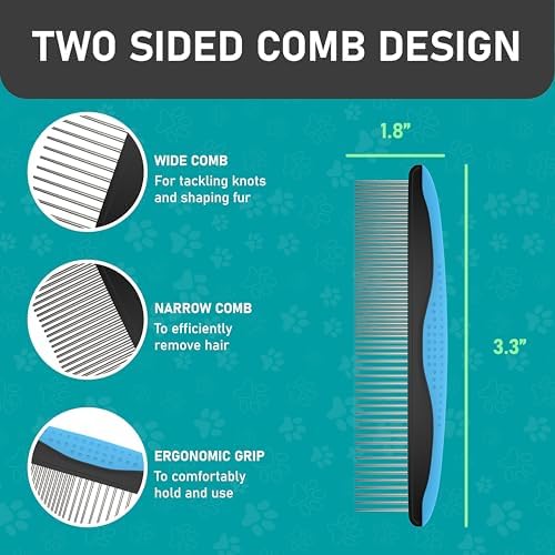 Maxpower Planet Dog Brush for Shedding, Dematting Grooming Tool, Large