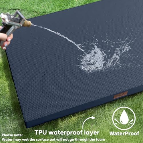 Jumbo Waterproof Orthopedic Dog Bed for Extra Large Dogs