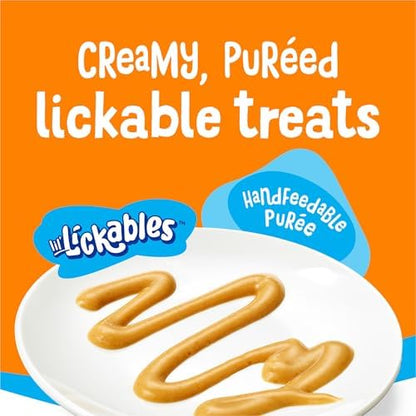 Friskies Purina Lil' Lickables with Chicken, Cat Treats - 16 oz. Carton