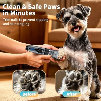 Dog Clippers Grooming Kit and Trimmer for Small and Large Dogs Cats