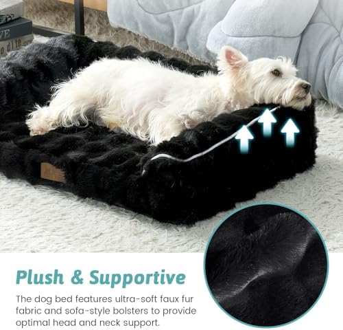 COZY KISS Orthopedic Large Dog Bed, Washable Pet Bed
