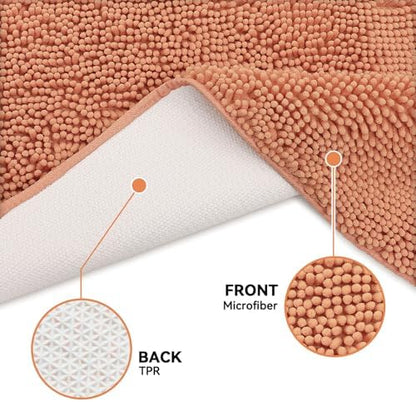 Bcoimo Super Absorbent Dog Door Mat, 36"*24" Anti Slip Mat for Muddy Paw