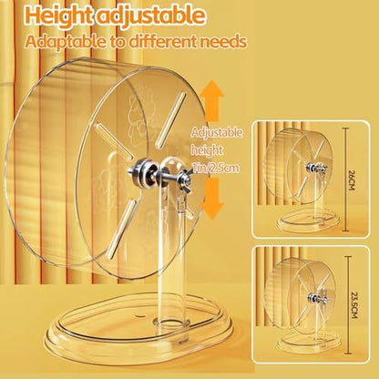 Silent Hamster Exercise Wheel,7.1 Inch Quiet Spinner Running Wheels