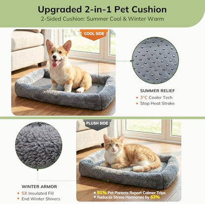 Morpilot Top and Side Expandable Cat Carrier for Pets up to 20lbs