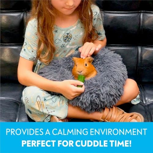 Paw Inspired Furr-O Burrowing Pet Bed Enrichment, Removable Base, Beige
