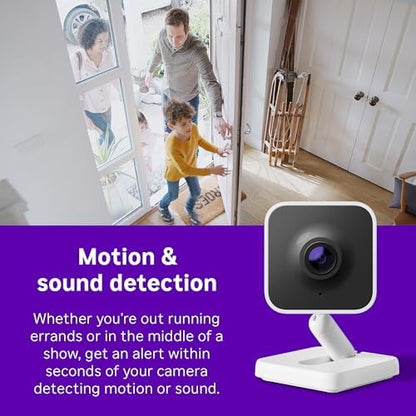Roku New Indoor Camera 2024 - Home Security - 16-Pack - Wired Security Camera & Pet Monitor with 1080p HD Color Night Vision, Compatible with Alexa & Google, Motion & Sound Detection, WDR & WiFi 6