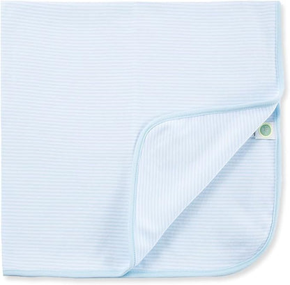 Little Me Blankets for Baby Boys' Thank Heaven for Little Boys' Swaddling Receiving Blanket