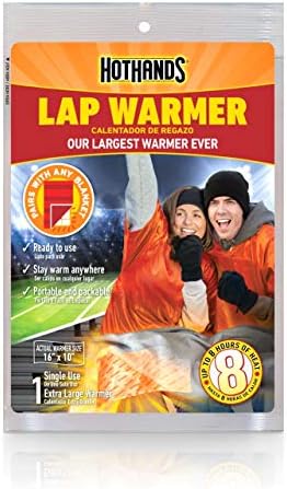 HotHands Lap Warmer, HotHands Largest Warmer 16" X 10" - Up to 8 Hours of Long Lasting Heat - 1 Lap Warmer