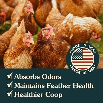 Zeolite Chicken Dust Bath, 18 lb, Natural Mineral Dust Bath for Chickens