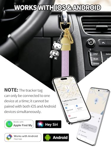 Smart Keychain Tracker (iOS & Android), Universal Car Key Chains Finder
