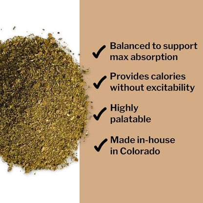 Formula 707 Weight Gain Powder Equine Supplement, 16lb Bucket – Palatable, Calorie-Rich Nutritional Support for Hard-to-Keep and Senior Horses