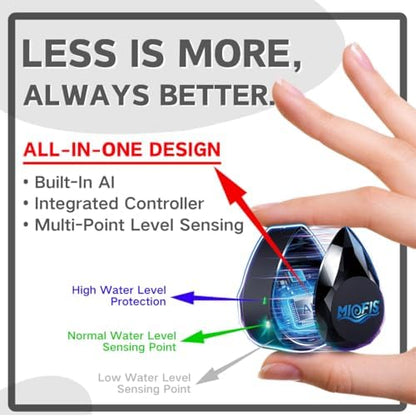 Auto Top Off - Triple Safety, Vacuum-Sealed & Strong Magnet Mount